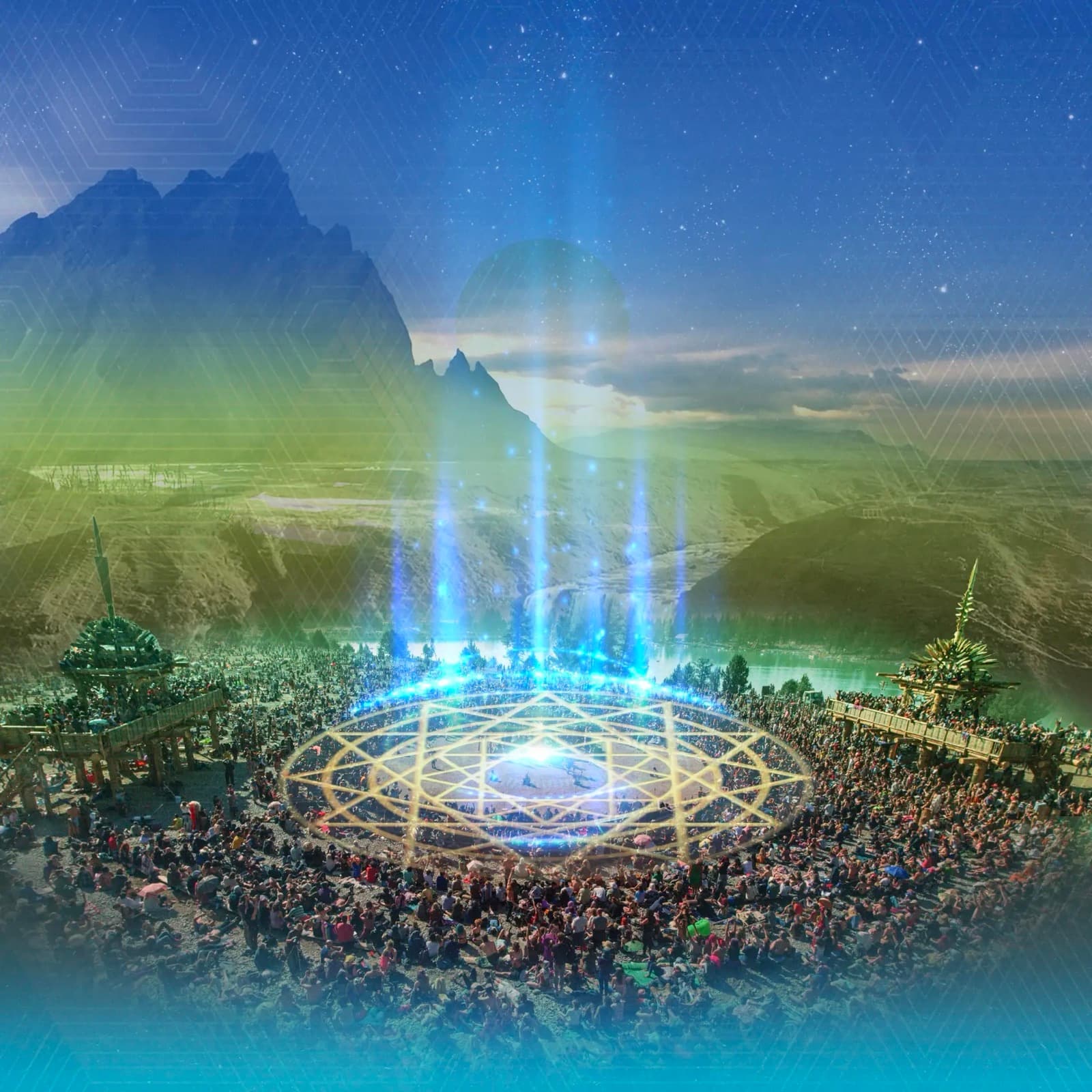 Ceremonial gathering in the Circle of Tröð