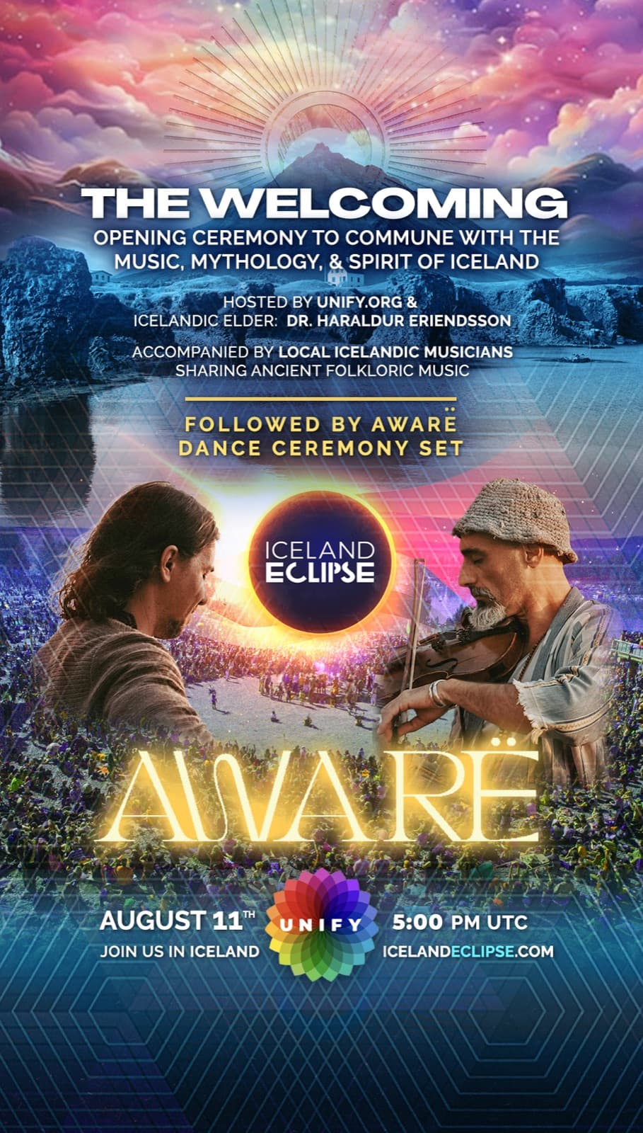 The Welcoming ceremony artwork