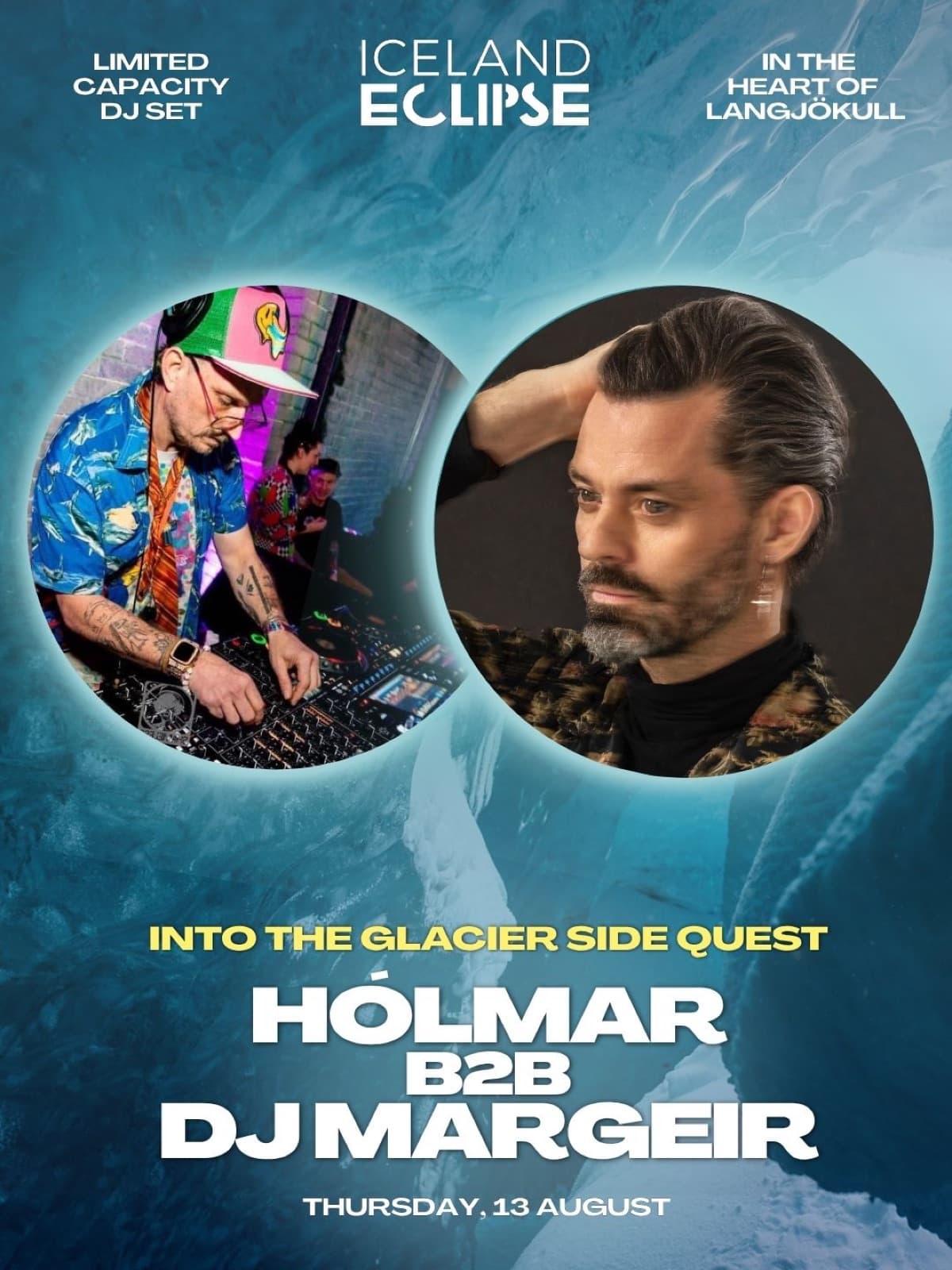 Performance inside the Langjökull ice chamber